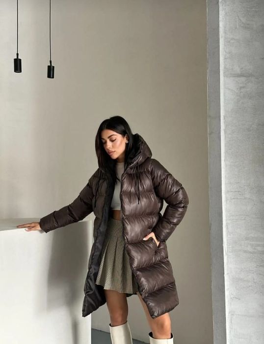 Дамско дълго яке.