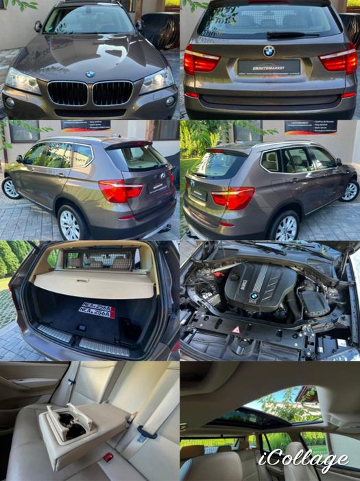 BMW X3 2.0 TDI Deosebit*X-Drive 4x4*Panoramic*Xenon*Clima*Top tehnic*Tempomat*