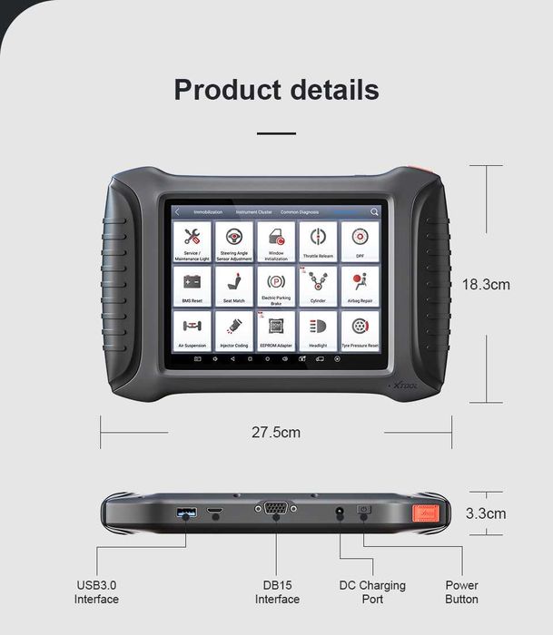 XTOOL X100 PAD3 Full Set