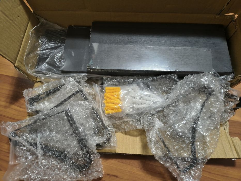 Set 3 rafturi suspendate