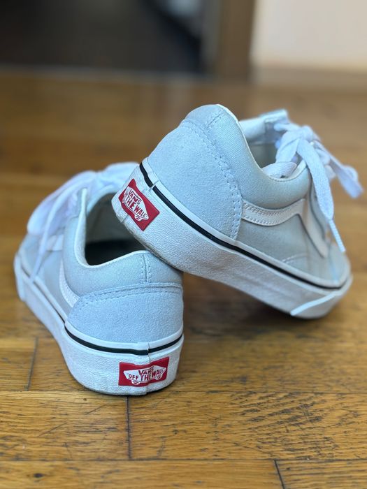 Old Skool Vans 34.5 номер - небесно сини