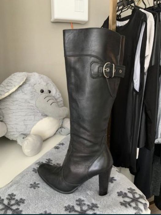 Дамски ботуши-естествена кожа