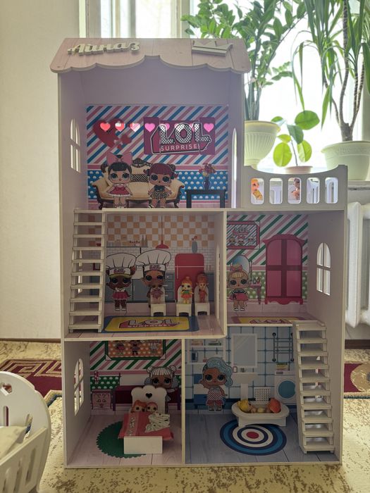 Кукольный домик Lol для девочек