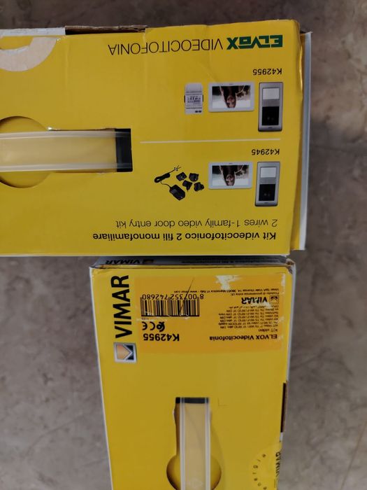 ELVOX K40915 – kit videointerfon monofamilial 2 fire, monitor touchscreen 7 inch