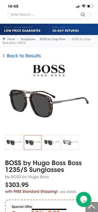 Hugo Boss men sunglasses - genuine Hugo boss