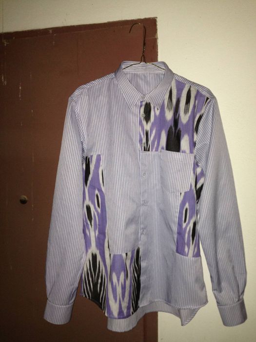 ассиметричная дизайнерская рубашка heaven