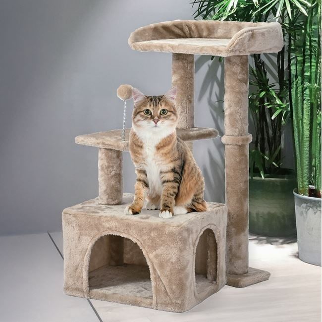 Котешко дърво с драскалка