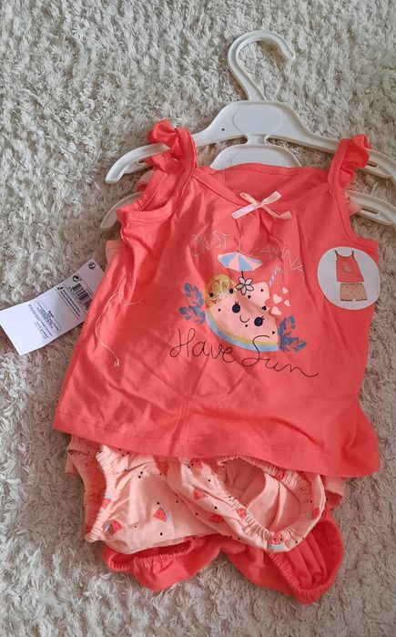 Set 2 pijamale de vara, pentru fetite (74,98)