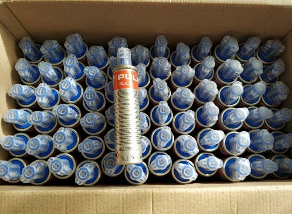 Газ Paslode Hitachi Bostitch Spit Pulsa Makita Hilti Wurth Max Bea