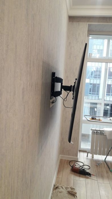 Установка  телевизора любой марки