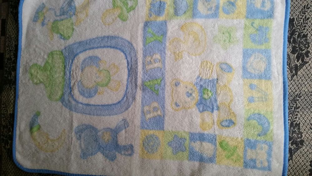 Бебешки одеала два вида - 80×110 см.