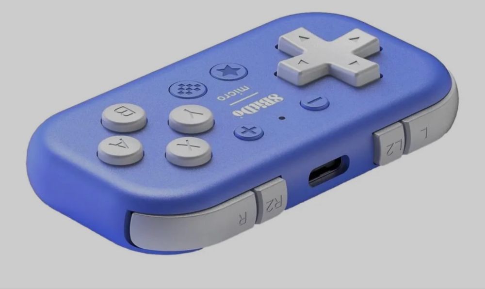 Controller 8bitdo Micro Bluetooth Blue
