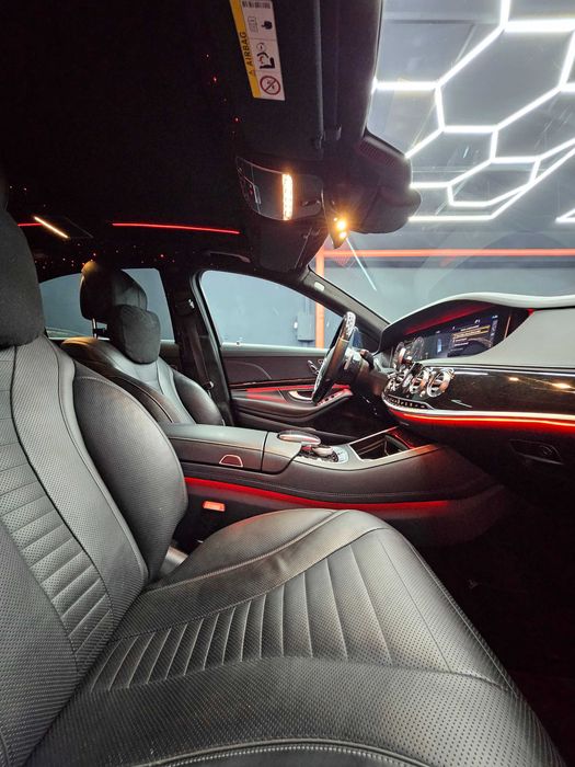 Kit lumini ambientale 18 in 1 acrilice bluetooth pentru Mercedes