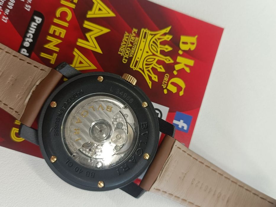 Ceas Bvlgari Carbongold Amanet BKG