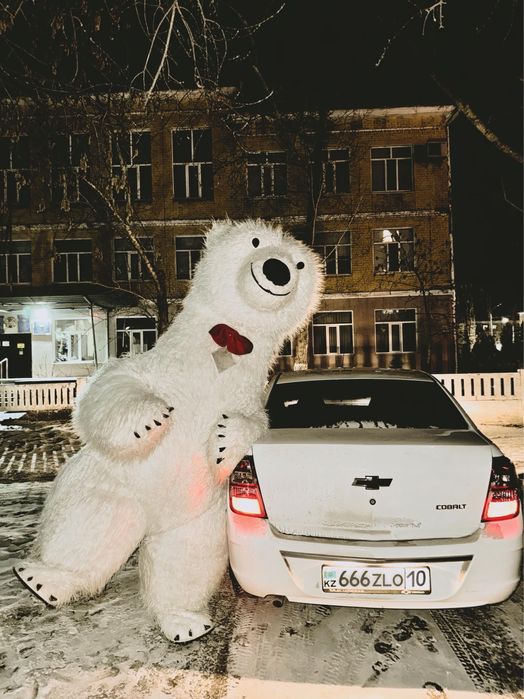 продам мишку надувной с аккумулятором