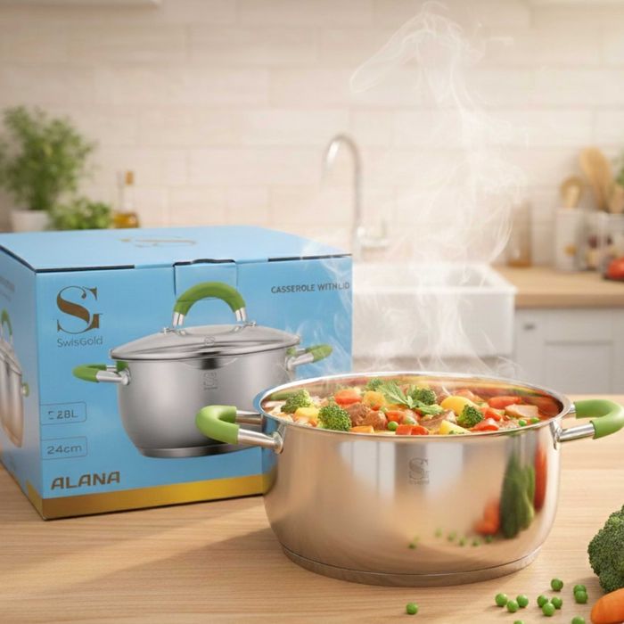 Голяма касерола с капак