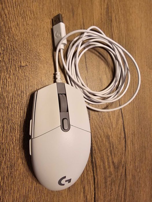 Mouse Gaming Logitech G102 Lightsync RGB White