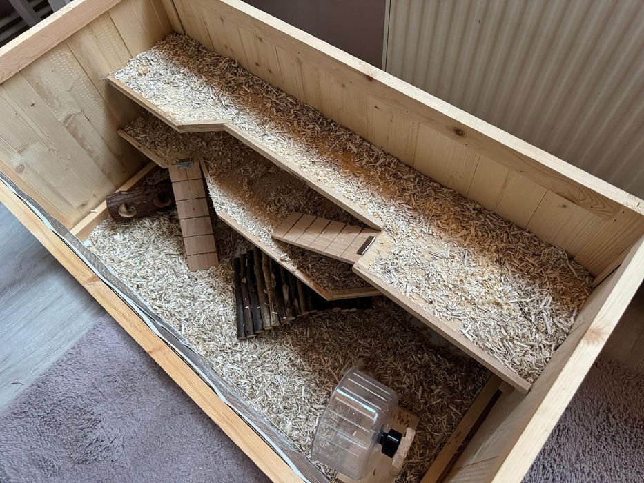 Cușcă hamster cu 2 etaje