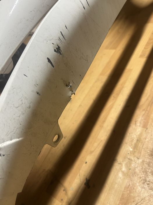 Передний бампер accent