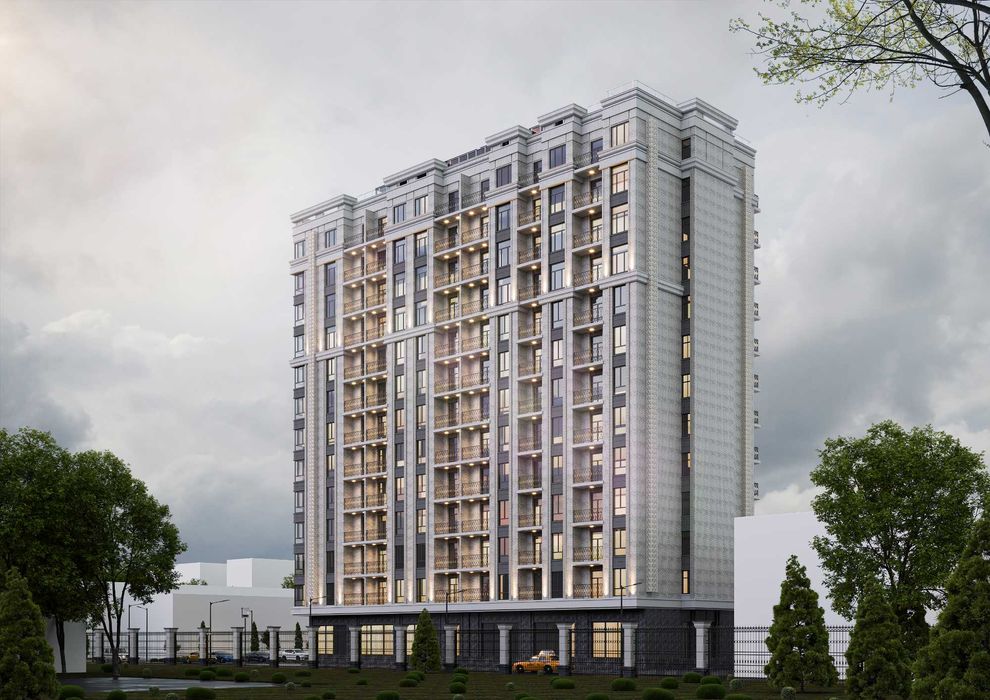 ЖК "Сугдиёна" 45.9 м2  1-к квартира  Ташкент Сергили 3