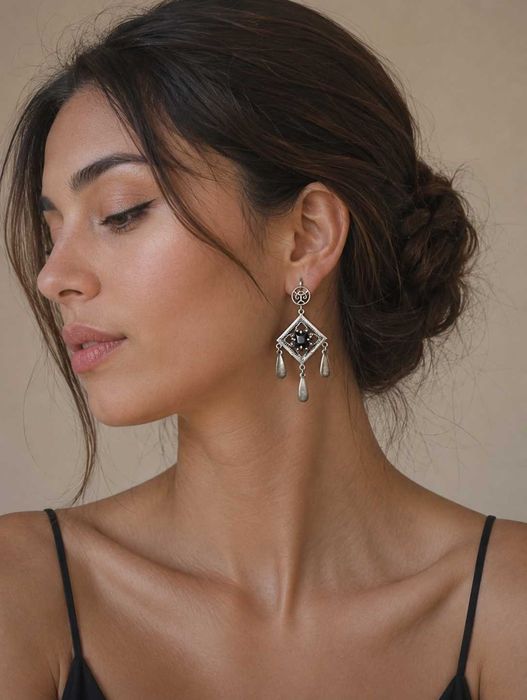 Серьги из серебра 925 пробы