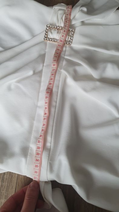 Rochie alba de eveniment marimea 40