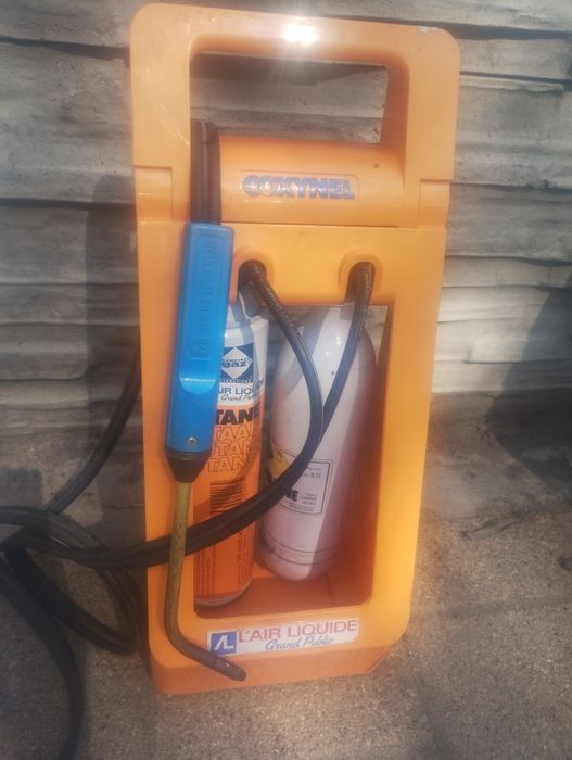 Lampa de sudura portabila cu gaz și oxigen