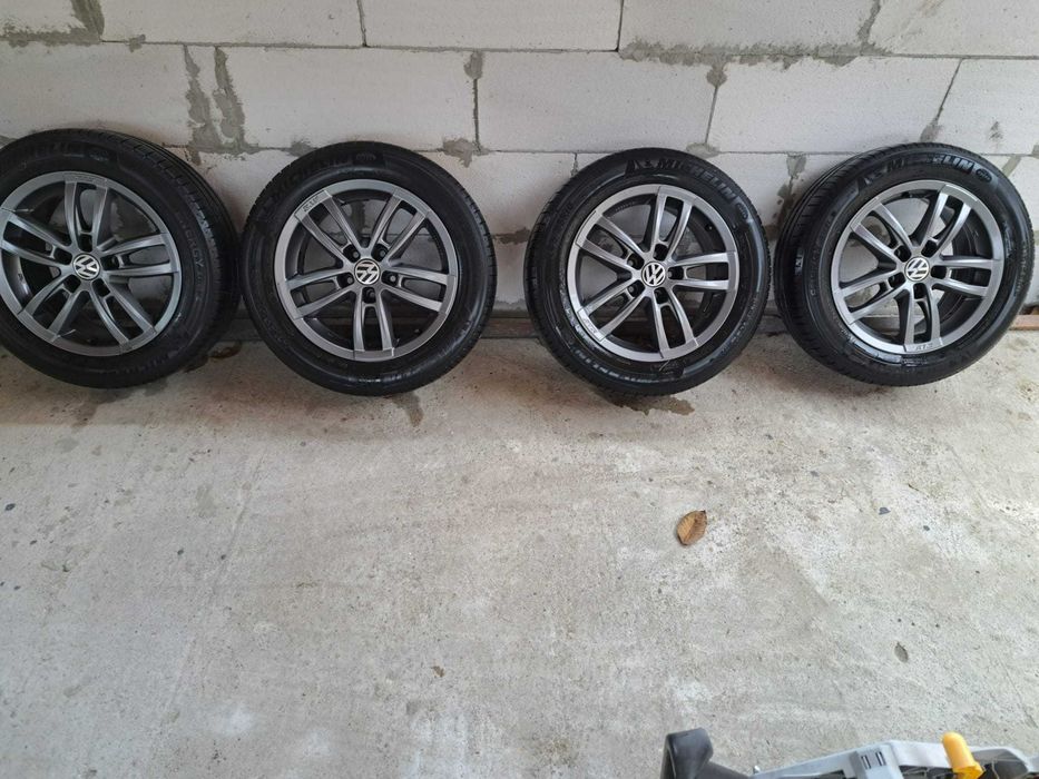 Jante VW + anvelope Hankook