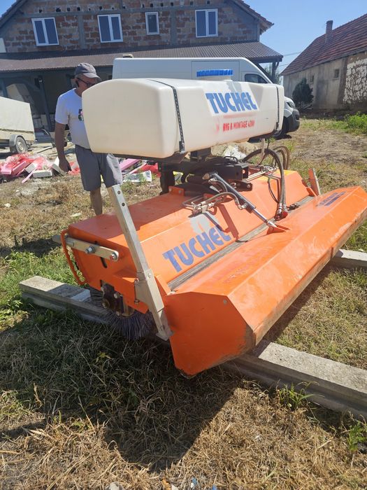 Perie de măturat hidraulică Tuchel cu rezervor