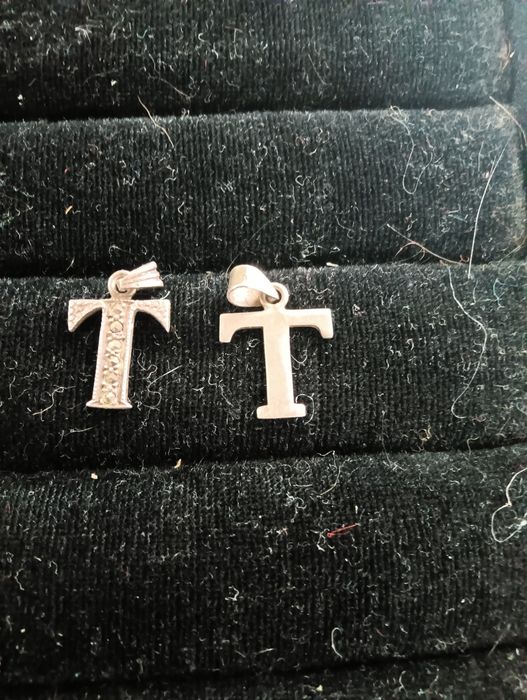 Кулоны, винтажное серебро.