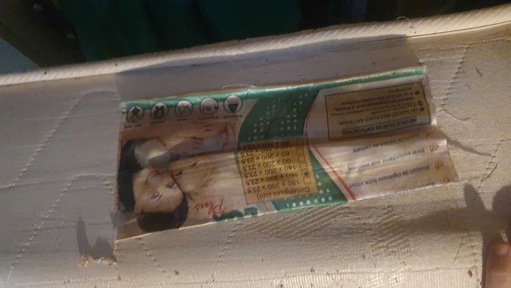Vand saltea pat 160x200