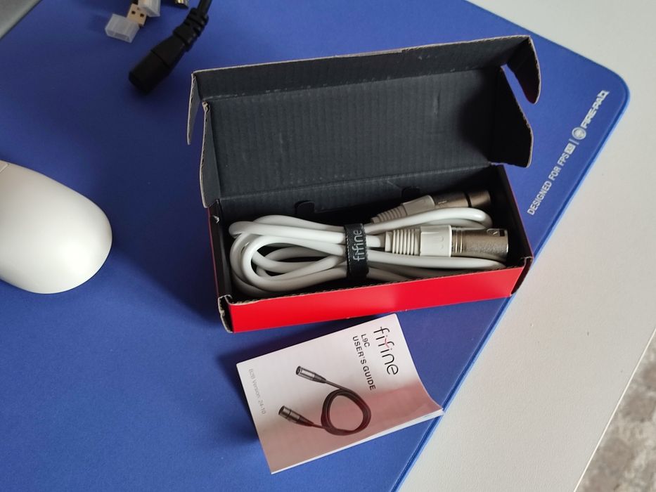 Fifine sc3 микшер + Fifine l9c XLR кабель