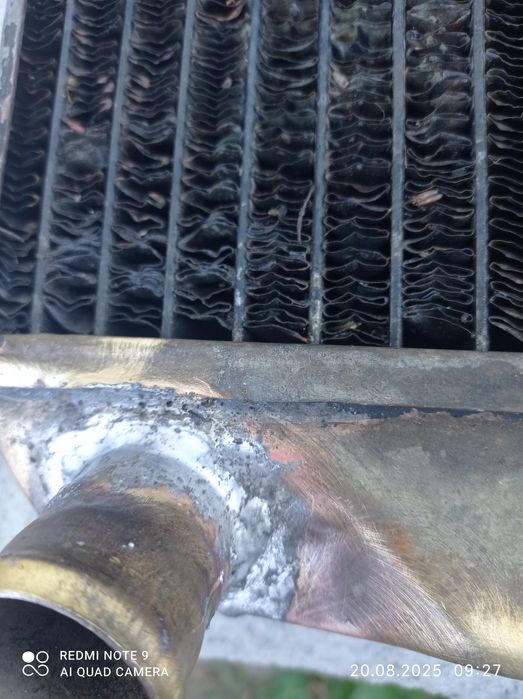 Радиатор охлаждения на москвич