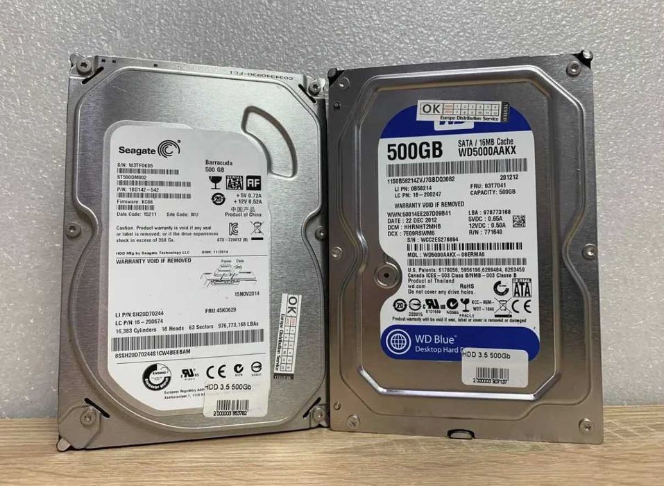 Жесткий диск HDD 500 Гб