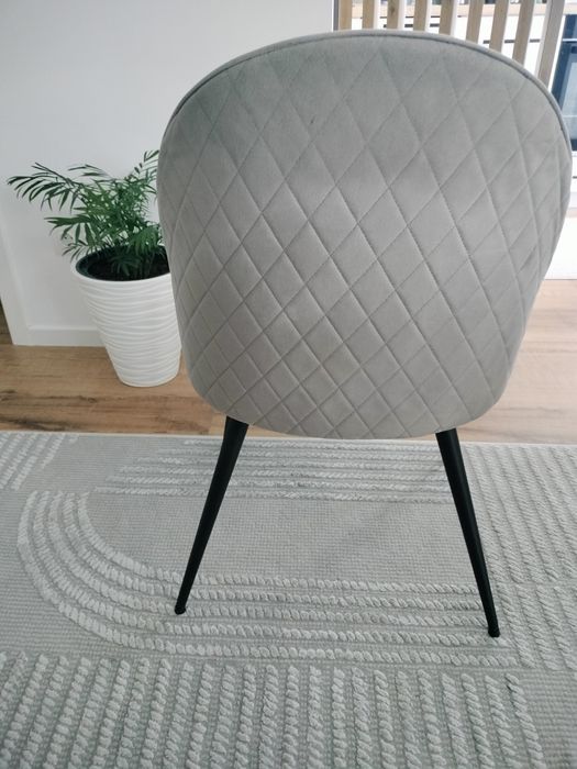 Vand  set de 6  scaune  gri