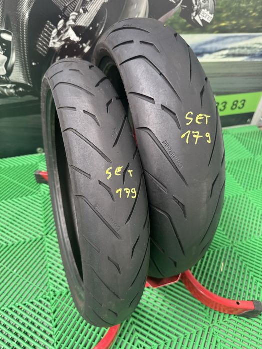 Set Anvelope Moto 110 70 17 si 150 60 17 Continental Road attack 2021 Cauciuc Fata spate Set179