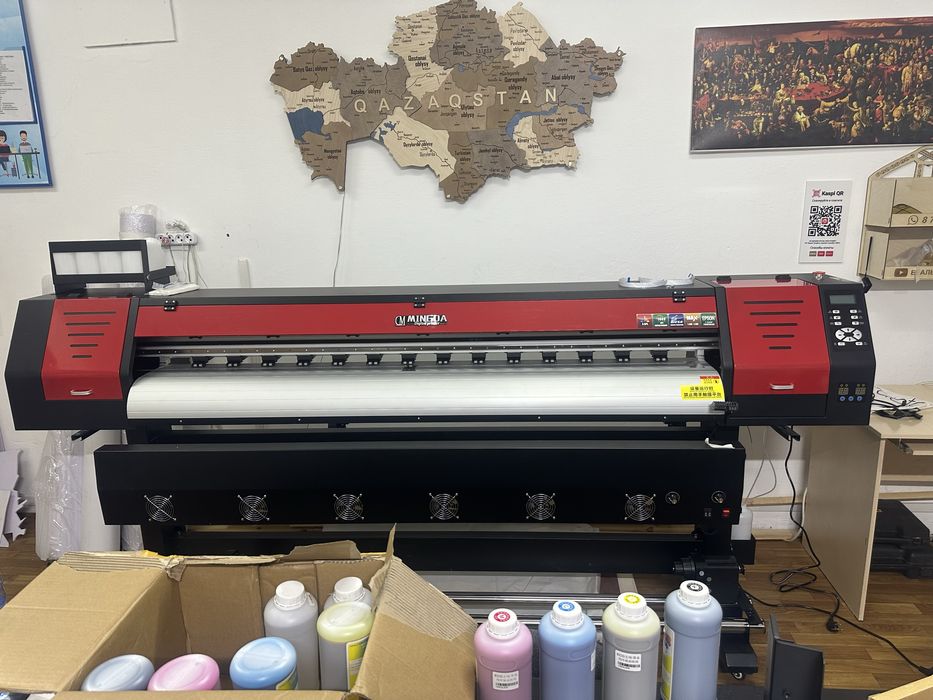 Широкоформатный принтер 1.8м,  epson-хр600