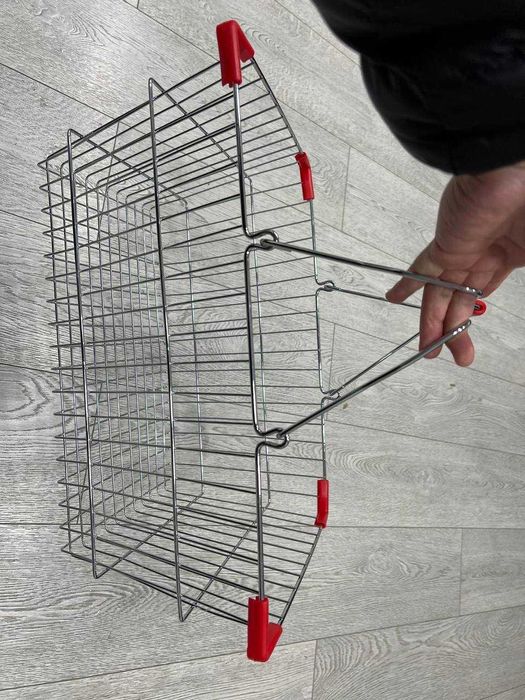 Корзины покупательские металлические. Корзинки корзины для магазина