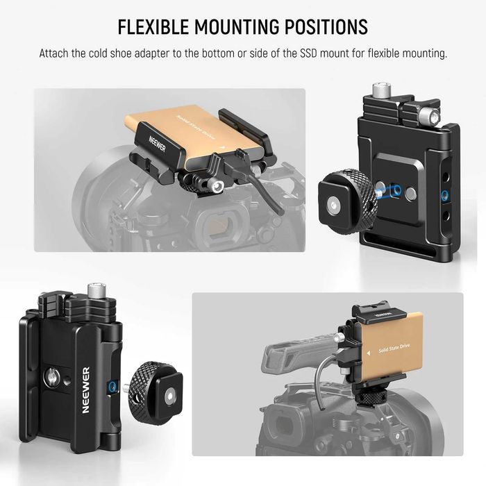 NEEWER UA035 Mount Bracket SSD Holder, държач за SSD