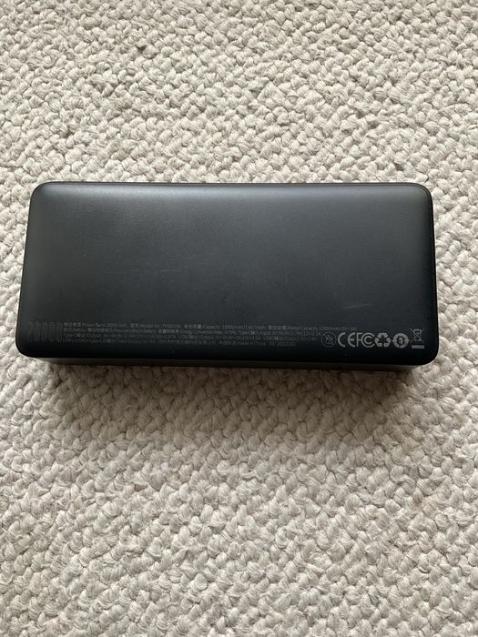 Powerbank Baseus Bipow, 20000mAh, 2x USB, 1x USB-C, 25W, negru
