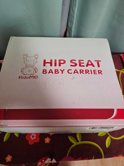 KidoMe Ергономичен колан кош за носене на бебета със седалка НОВ