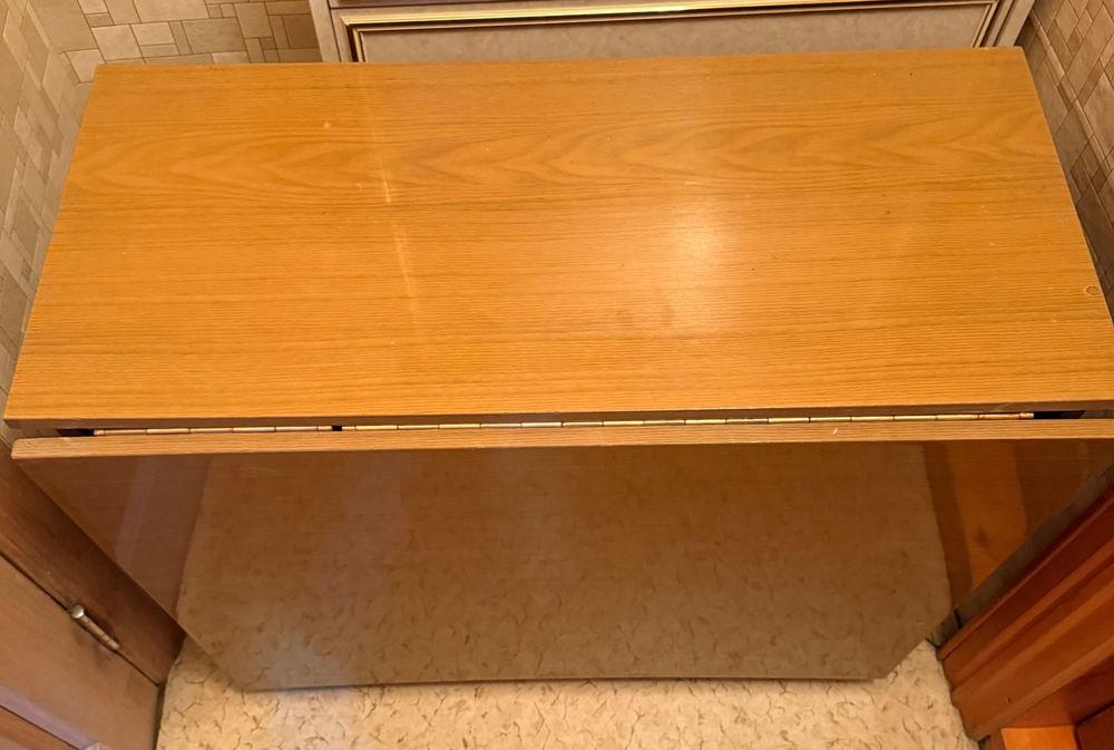 Стол-книжка раскладной, 165×80 см.