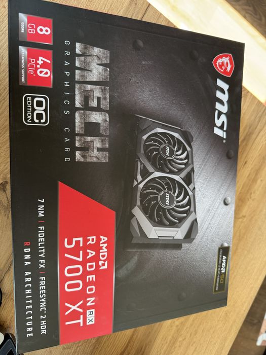 5 700 XT msi mech 8GB