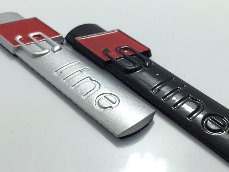 Метална Емблема за Ауди S line Quattro