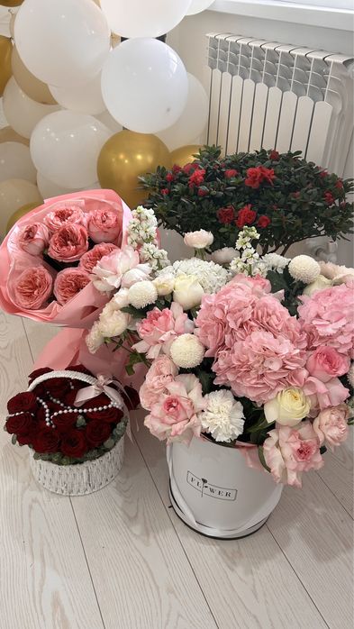 Свежий букет на евро-стиле