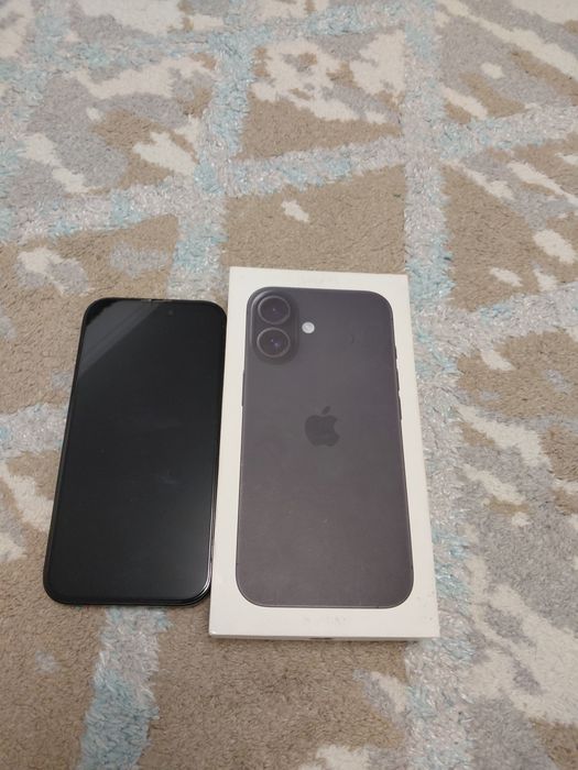 iPhone 16,256Gb Black Grey