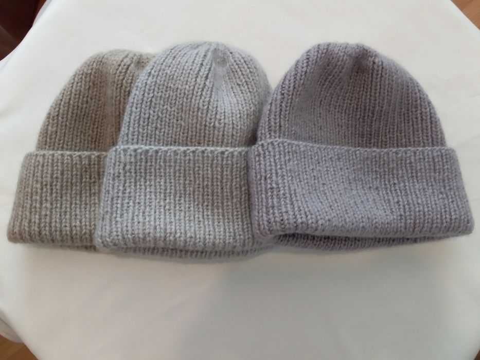 шапка вязанная женская