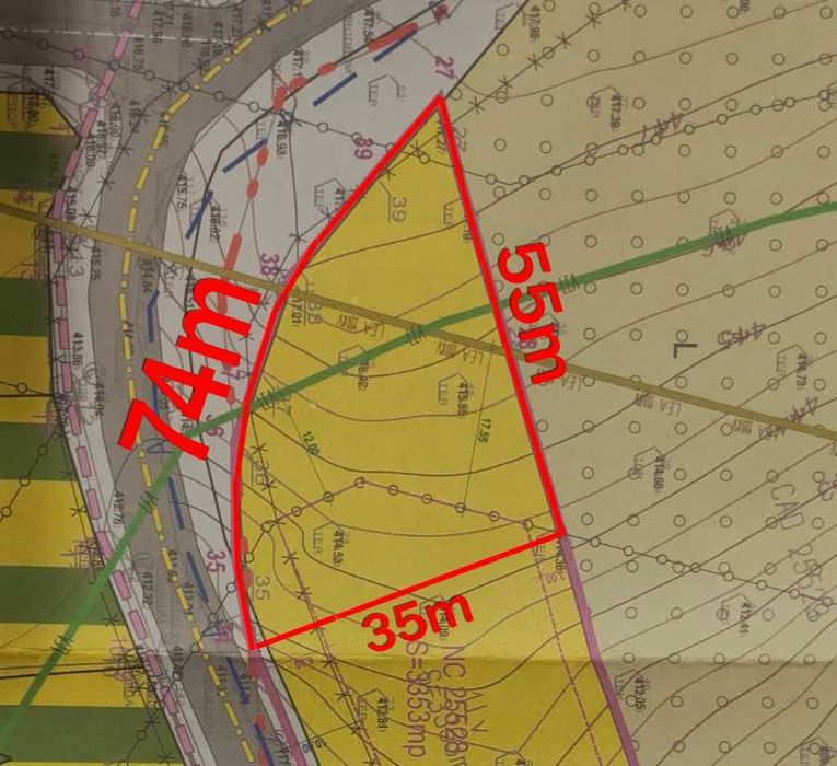 Teren intravilan 1400m Valenii de Munte