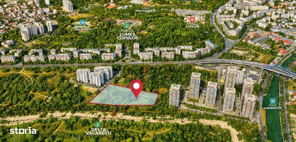 Teren cu Autorizatie | Proiect Rezidential 2S+P+11E | Calea Vacaresti