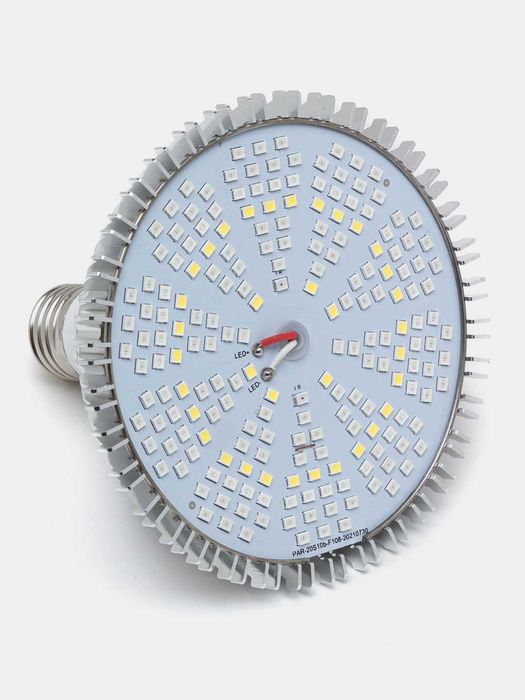 Фитолампа полного спектра, ультрафиолетовая, 200 светодиодов SMD 2835